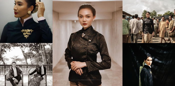 Jadi Tren Fashion, Ini Gaya Artis pakai Kebaya Janggan Gadis Kretek