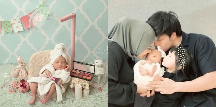 9 Potret Newborn Photoshoot Baby Azura, Gemas Nggak Ada Obat!