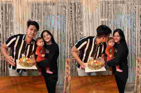 Aditya Zoni dan istri