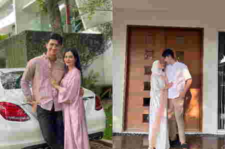 Aditya Zoni dan istri