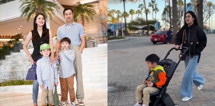 Anak Sandra Dewi Pakai Stroller Diprotes: Mungkin Karena Anak Sultan
