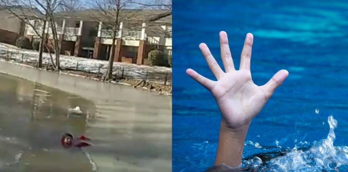 Seorang Bocah Laki-laki Terjebak di Kolam Es yang Membeku, Sempat Gagal Ditolong Tetangga