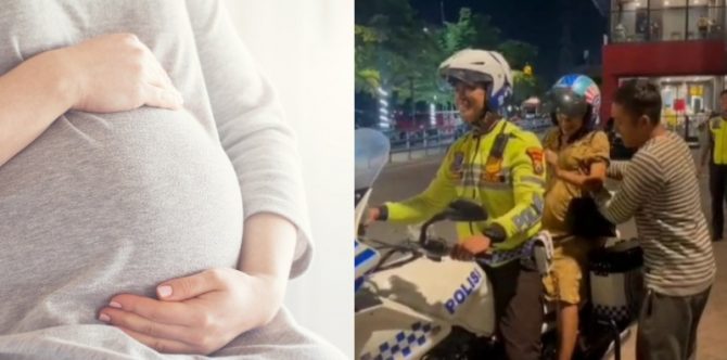 Viral Ibu Hamil 8 Bulan Ngidam Jalan-jalan Naik Motor Polisi, "Sampai Tidak Bisa Tidur"
