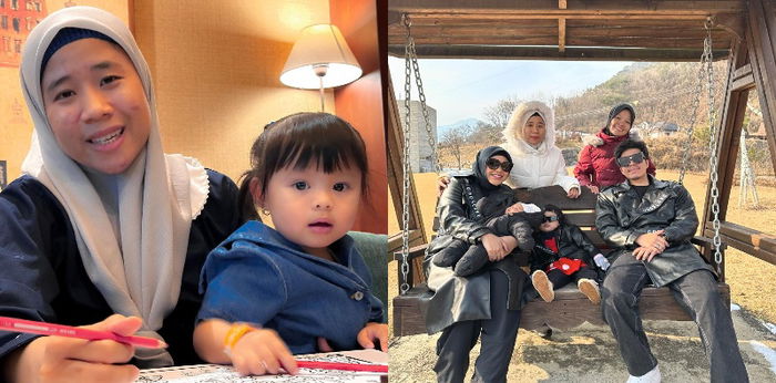 6 Potret Sus Iroh yang Jadi Sorotan, Pandai Dandani Ameena dari Kecil
