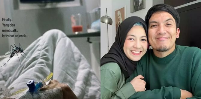 Desta Dirawat di RS karena DBD, Natasha Rizky Setia Mendampingi