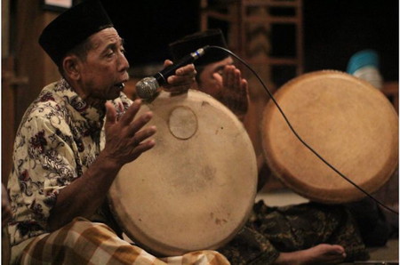 Alat Musik Betawi Rebana Biang