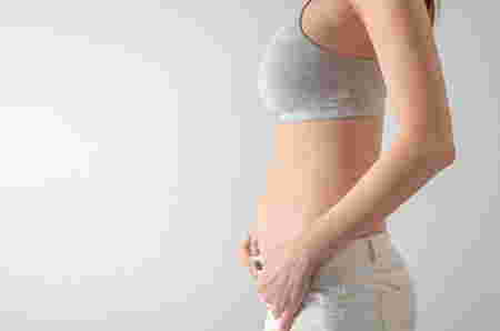 Gambar bentuk perut ibu hamil 2 bulan