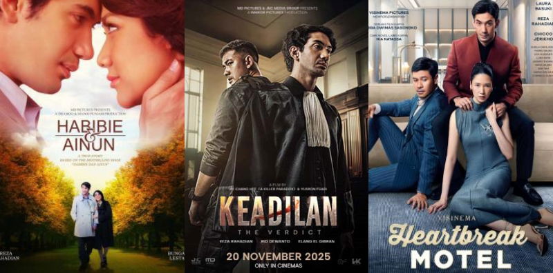 20 Film Reza Rahadian Terbaik, Terbaru Ada 'Keadilan: The Verdict'!