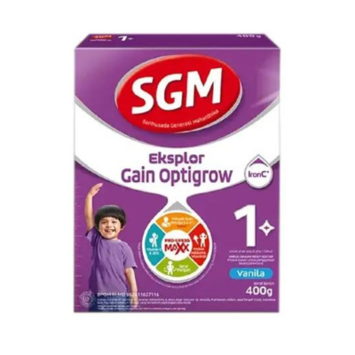 SGM Eksplor Gain Optigrow  susu penggemuk badan anak