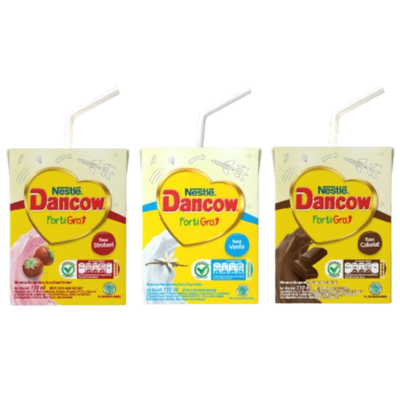 Dancow FortiGro Susu UHT susu cair uht