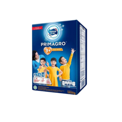 Frisian Flag PRIMAGRO 3+ Susu Rendah Gula untuk Anak Usia 5 Tahun