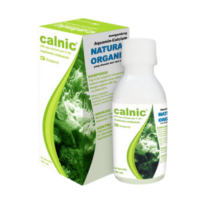 Calnic Plus Suspensi vitamin kalsium anak sirup