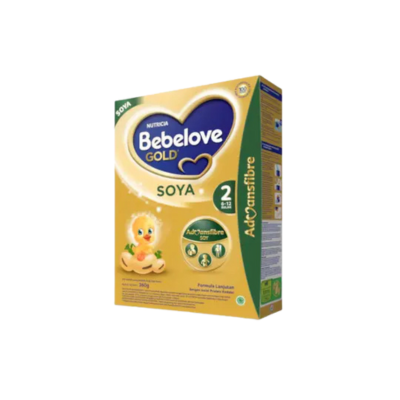 Bebelove Gold Soya 2 merk susu formula rendah gula