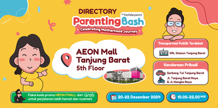 Parenting Bash 2024 Datang Lagi: Banyak Acara dan Hadiah Menarik, serta Gratis!