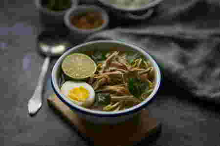 Resep soto ayam kuah bening