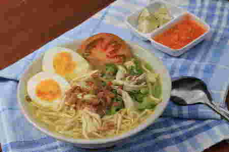 Resep soto ayam kuah bening