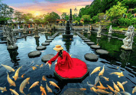Tirta Gangga destinasi wisata bali