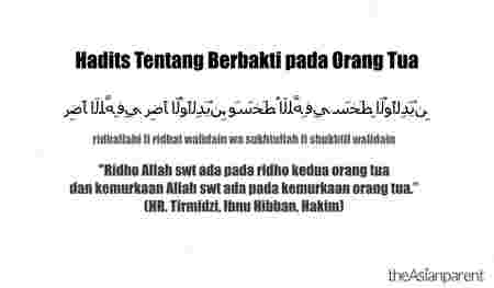 Kumpulan hadits pendek untuk anak tentang berbakti pada orang tua
