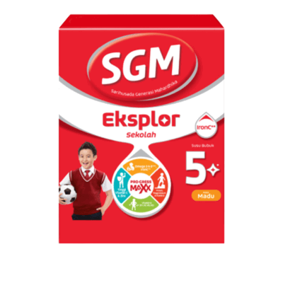 SGM Eksplor 5+ susu rendah gula 5 tahun