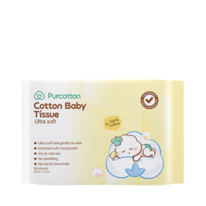 Purcotton Cotton Baby Tissue