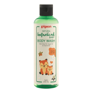 Pigeon Natural Botanical Baby Body Wash produk bayi ramah lingkungan