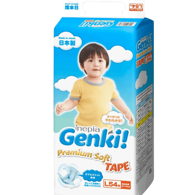 Nepia Genki Premium Soft popok bayi yang bagus