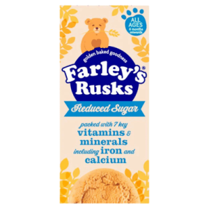 Heinz Farleys Rusk Reduced Sugar merk biskuit bayi 6 bulan yang bagus