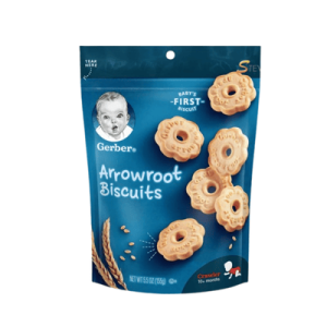 Gerber Graduates Arrowroot Cookies biskuit bayi 1 tahun
