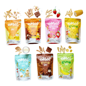 OMO! Crunch biskuit bayi 1 tahun