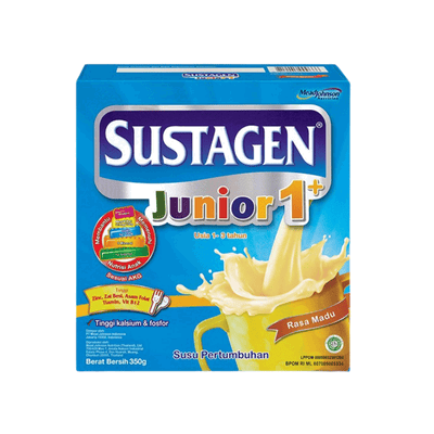 Sustagen Junior 1+ susu-tinggi-kalsium-untuk-anak-2-tahun