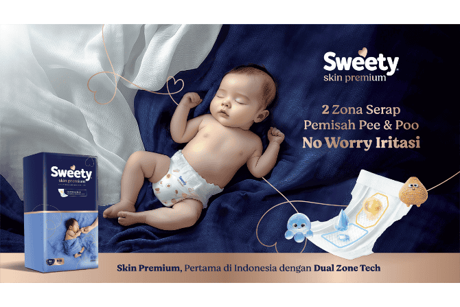 Sweety Skin Premium dengan Dual Zone Technology