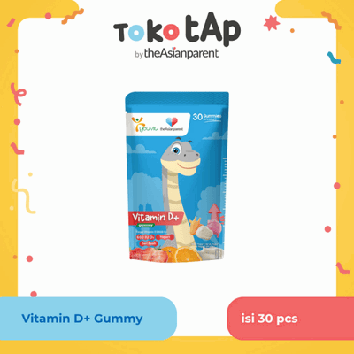 TAP x Youvit Vitamin D+ Gummy for Kids 30 Days vitamin d 600 iu yang bagus untuk anak