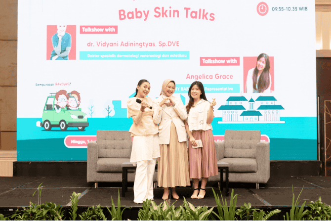 talkshow MY BABY bertajuk "Baby Skin Talks"