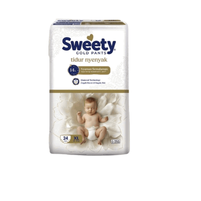 Sweety Gold Pants Tidur Nyenyak popok bayi terbaik