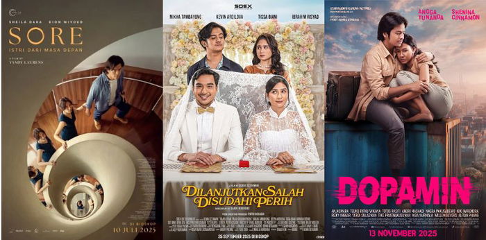 20 Film Indonesia Tentang Pernikahan, Terbaru Ada 'Dopamin'!