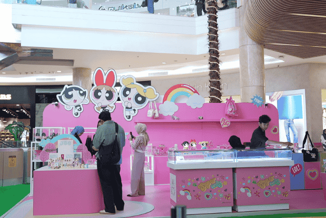 Summer Power Up with The PowerPuff Girls di Kota Kasablanka