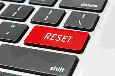 Arti kata dan sinonim reset