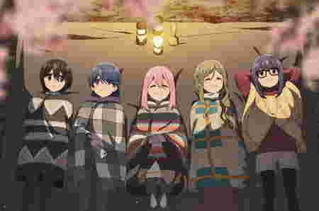 Anime Isekai Terbaik - Laid-Back Camp (Yuru Camp)