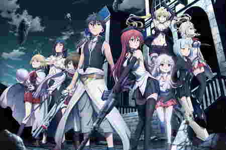anime sekolah sihir - Trinity Seven