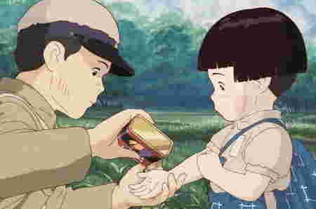 anime ghibli terbaik - Grave of the Fireflies
