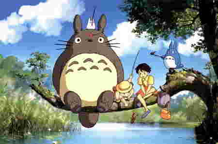 anime ghibli terbaik - My Neighbor Totoro