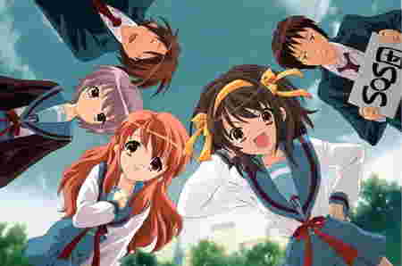 anime jadul - The Melancholy of Haruhi Suzumiya