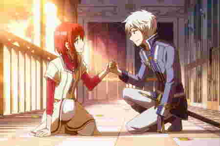 anime kerajaan - Snow White with the Red Hair