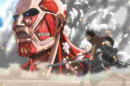 anime perang - Attack on Titan