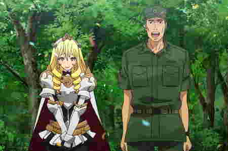 anime perang - Gate_ Jieitai Kano Chi nite, Kaku Tatakaeri