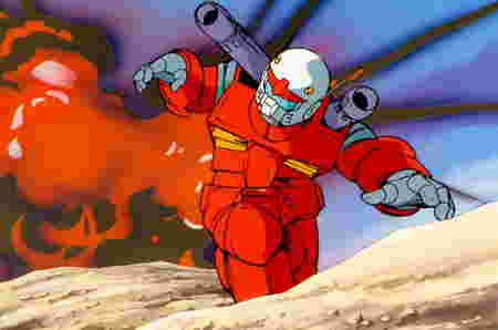 anime perang - Mobile Suit Gundam