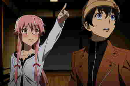 anime sesat - Mirai Nikki