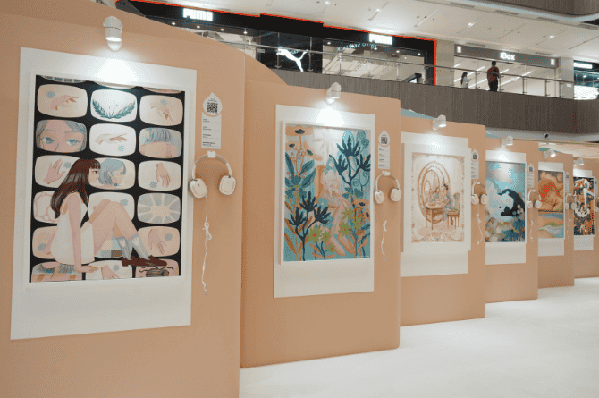 pameran seni Lactacyd