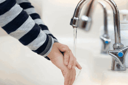 Cuci tangan Anda dengan benar mengurangi flu singapura