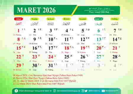 Kalender Jawa 2026